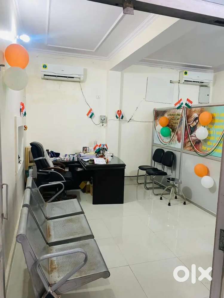 Fully Furnished 1400 Sq Ft Office for Rent in Shyam Nagar NearChhabra