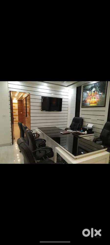 1200Sqft FULLY FURNISHED OFFICE SPACE DAK BUNGALOW CHAURAHA COMMERCIAL