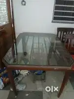 dining table with chair
