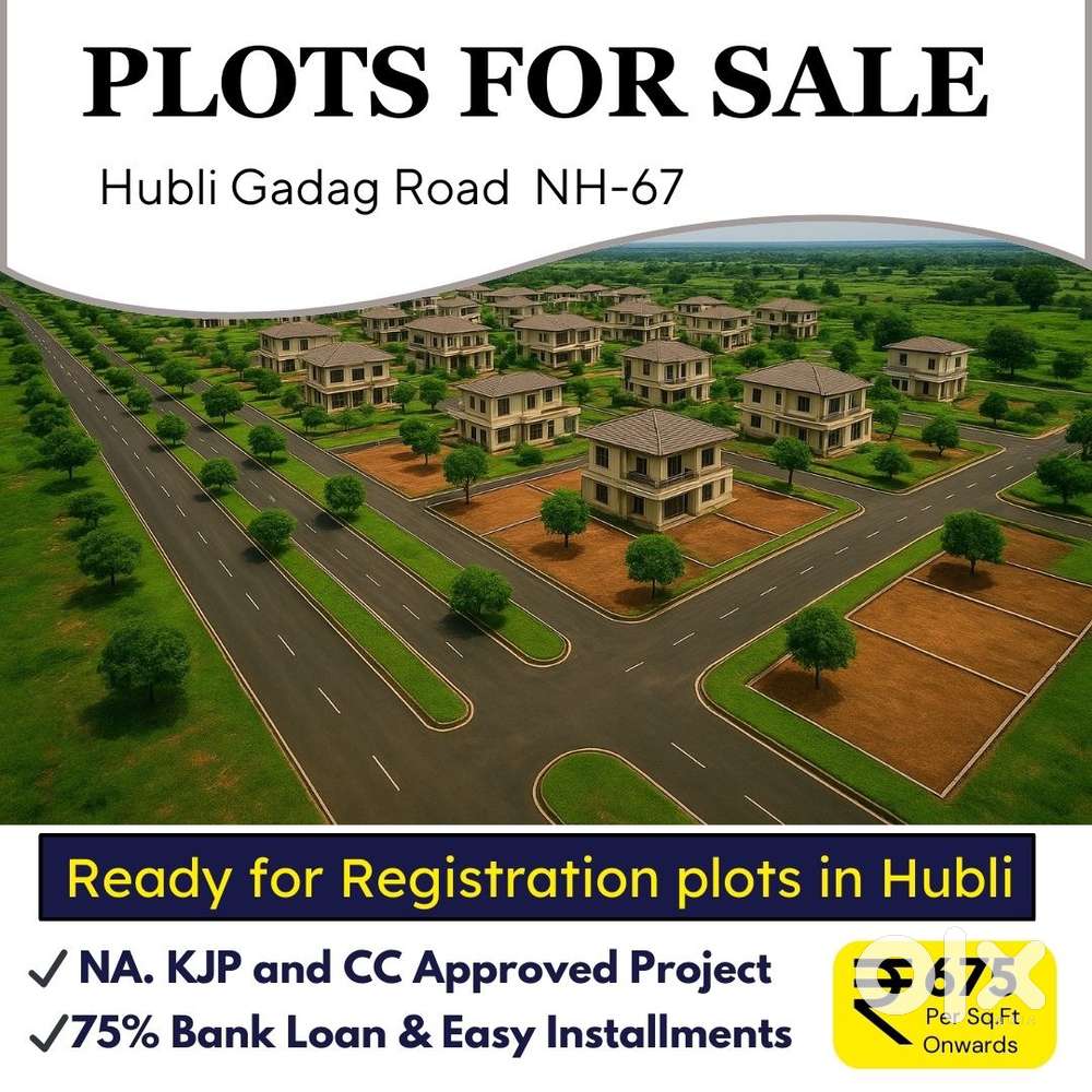 New Year Offer On Plots at Hubli NH-67