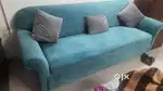 3 seater sofa and indian sitting matress