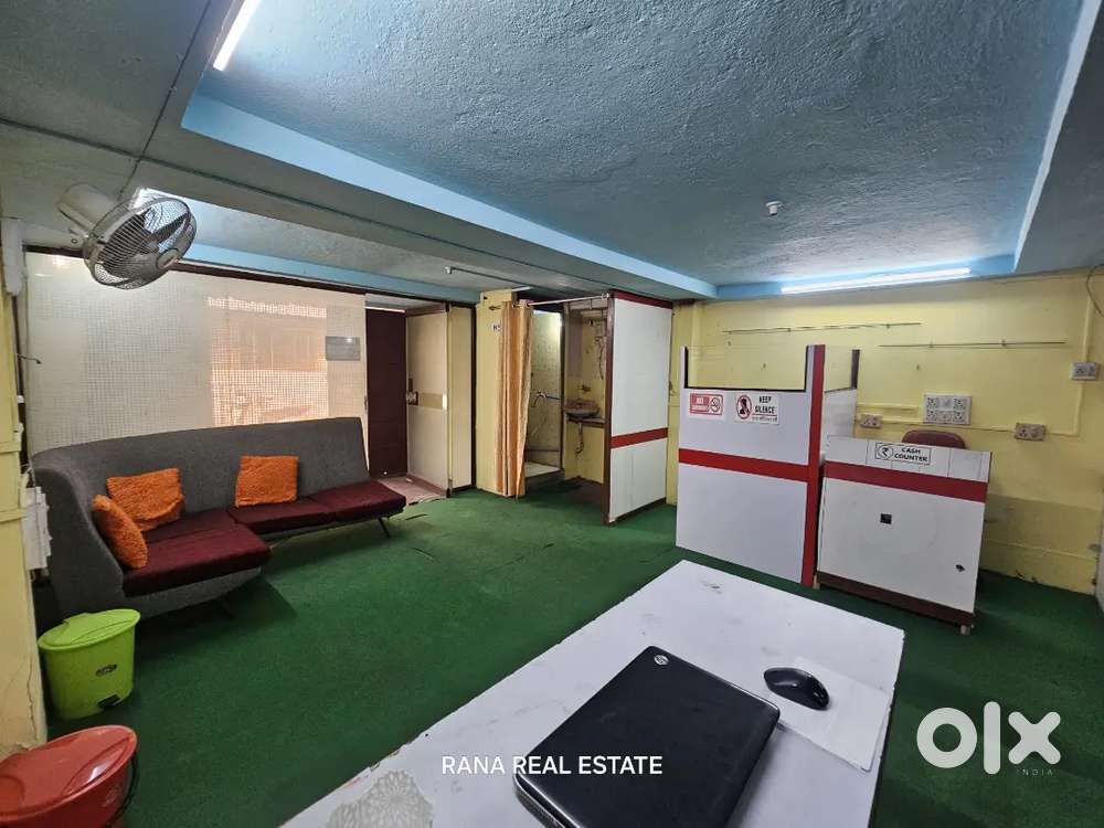 Instant shifting available 1bhk furnishe commercial office rent behala