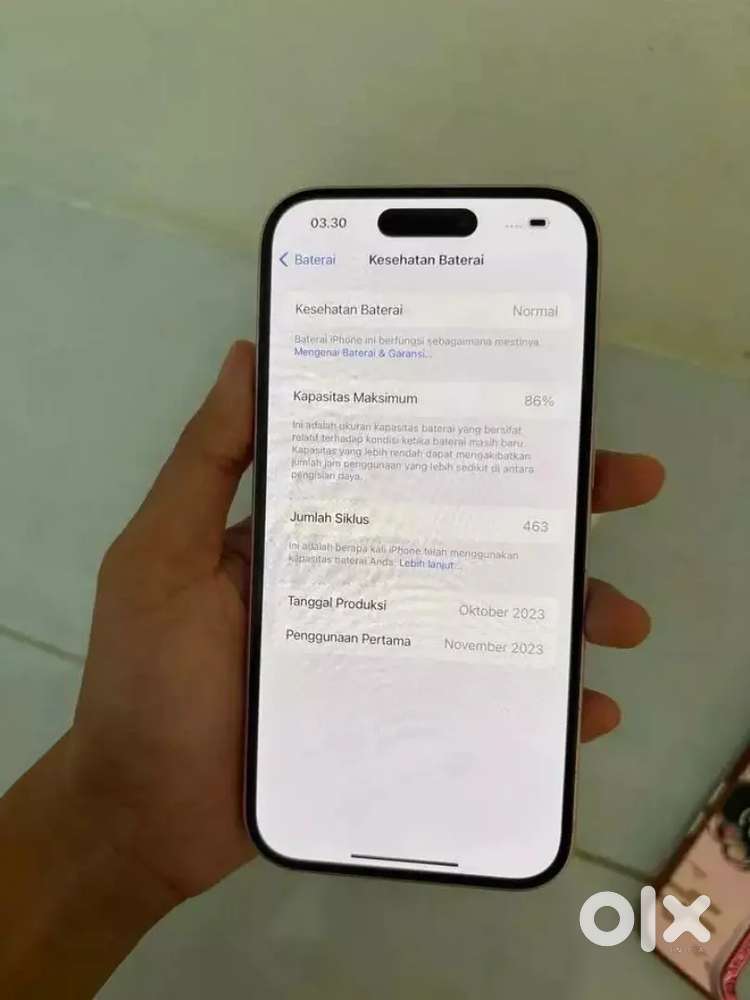 Get iPhone 15 in good battery health genuine price in your budget