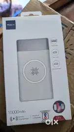 BOX PACKED ROCK SPACE POWER BANK, WIRELESS / WIRED 10000mah