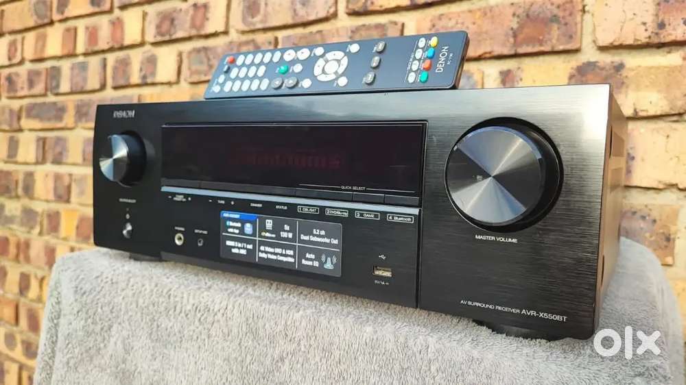 MINT CONDITION DENON X550BT BLUETOOTH USB 5.2 AMPLIFIER NO SPEAKER