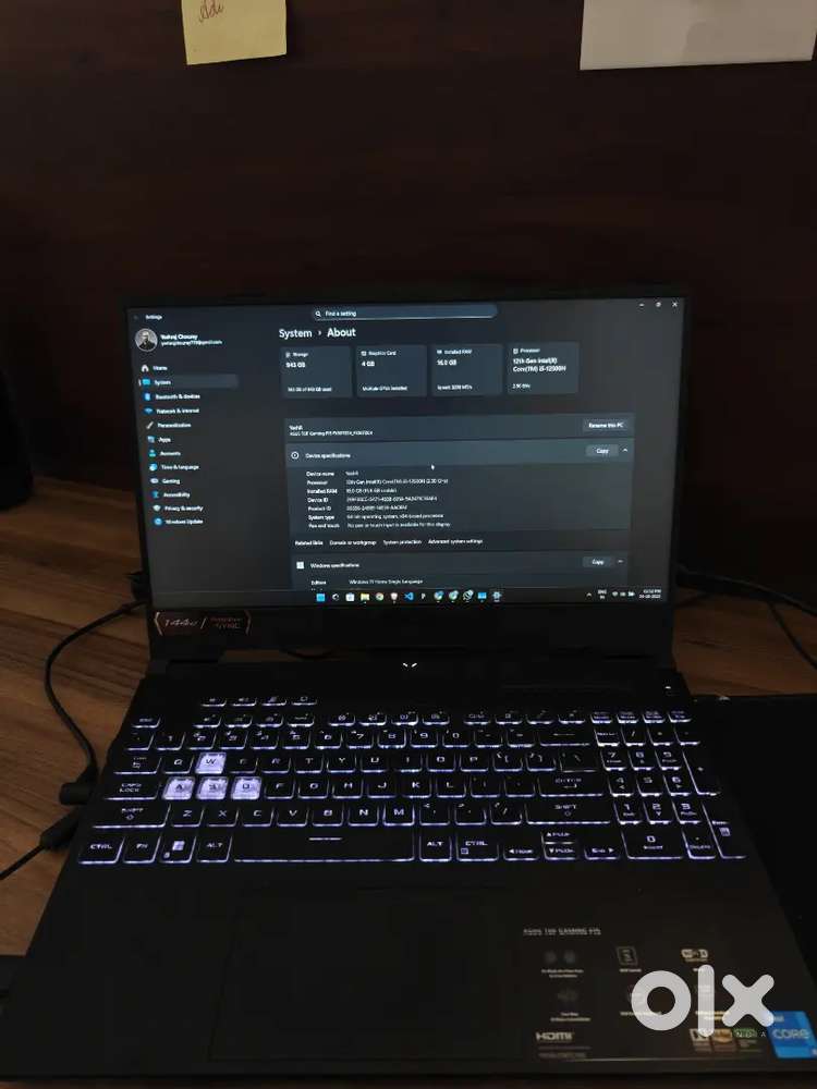 Asus TUF F15