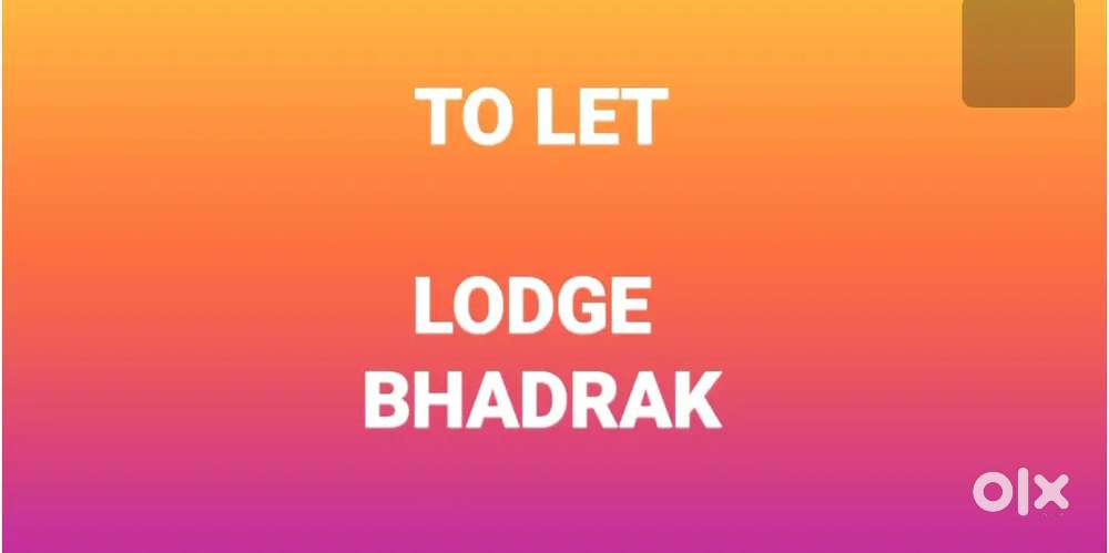 To Let furnished Lodge  Rooms in Bhadrak.