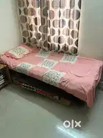 Wooden cot, Folding Cot & Folding Study table