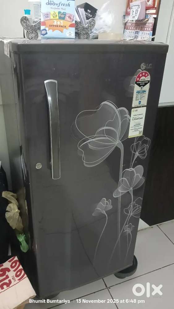 Lg fridge, 190 ltr, 4 Star