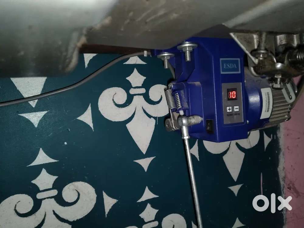 Jack सुइंग मशीन आणि इलेक्ट्रिक मोटर