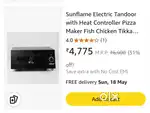 Sunflame Electric Tandoor
