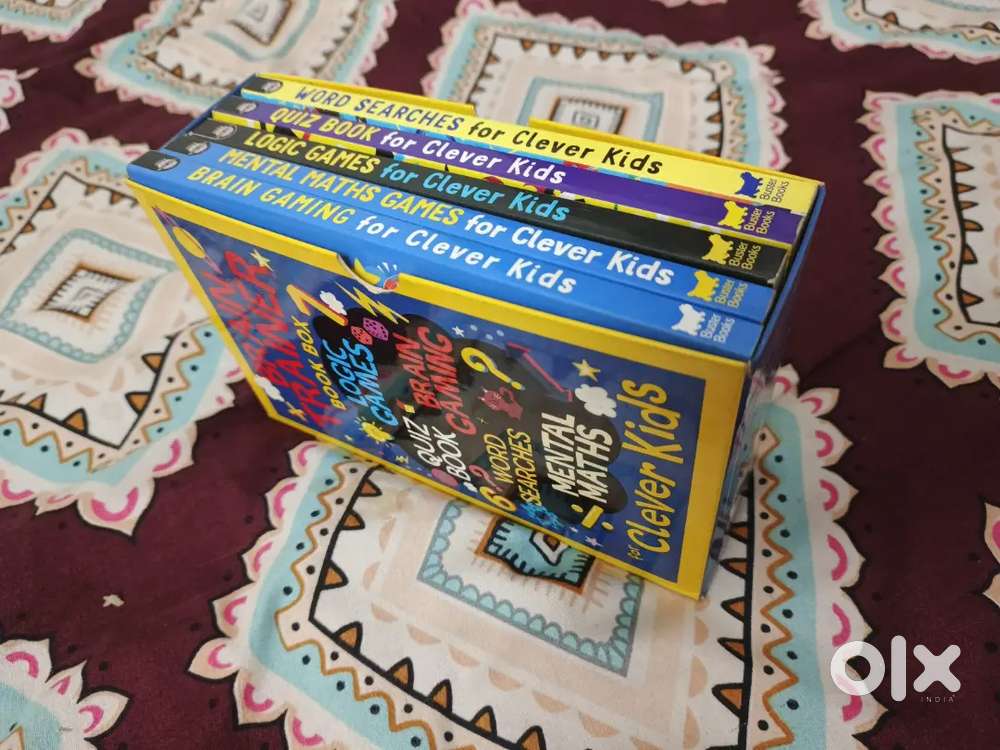 Set of 5 BRAIN TRAINER books