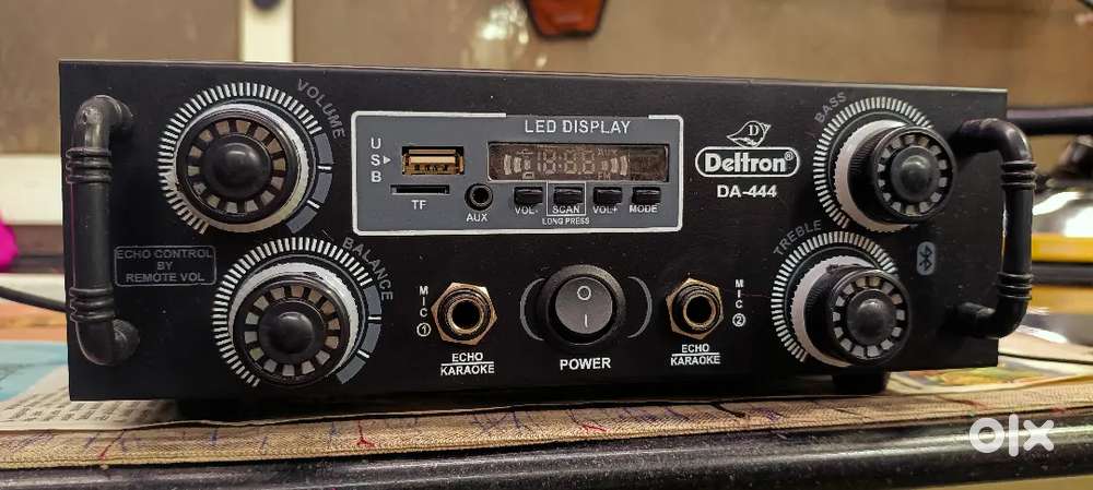 Deltron amplifier and two woofer