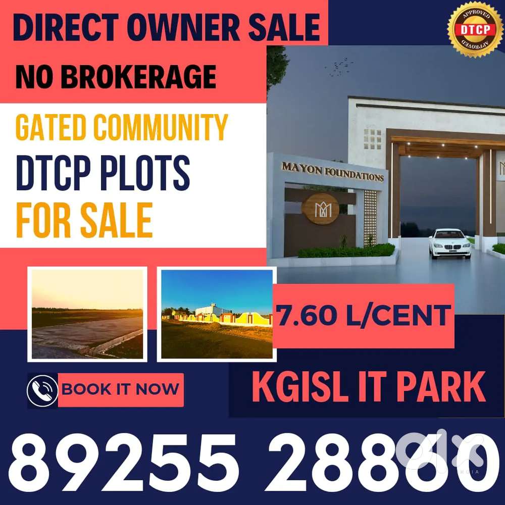 DTCP APPROVED PLOTS FOR SALE
