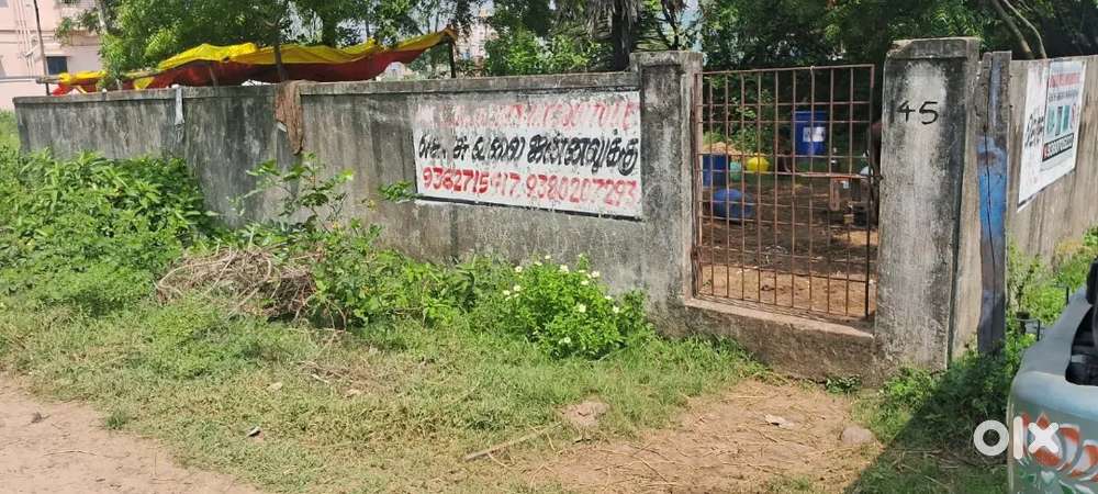 Plot for sale 2400sq.ft mogappair west extension