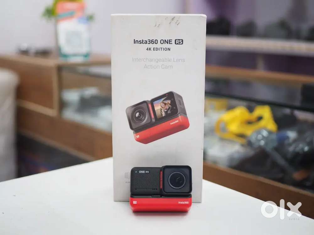 Insta 360 one RS 4k edition action camera