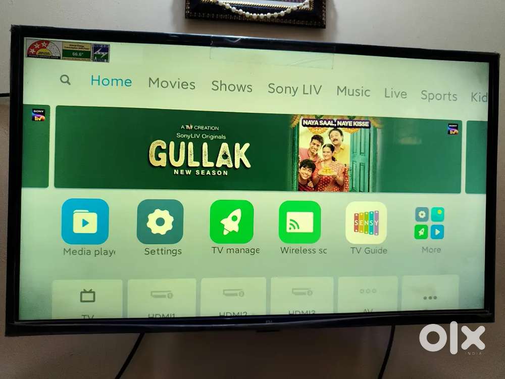 Mi TV 4A HD Smart Tv with original remote