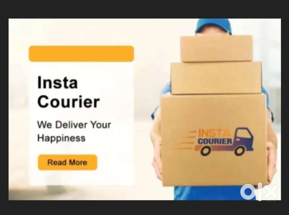 Insta courier parcel delivery job