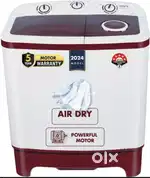 Semi automatic 6 kgs washing machine