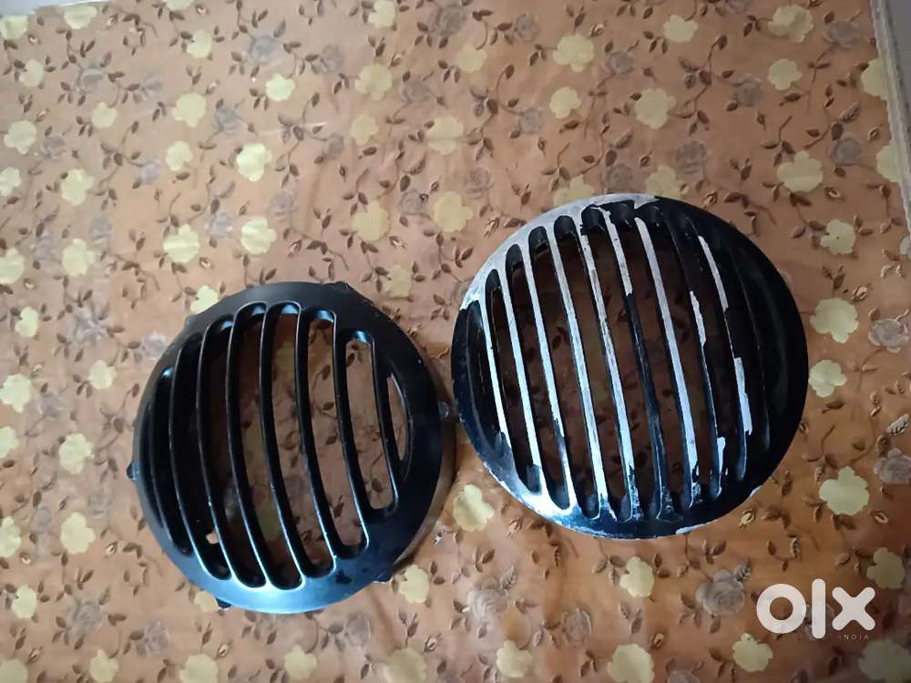 Royal Enfield headlight metal grillc