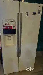 Fridge with double door
