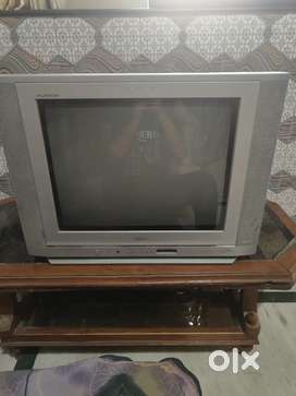 Old Traditional colour LG TV