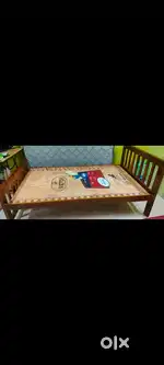 6 month old cot & mattress