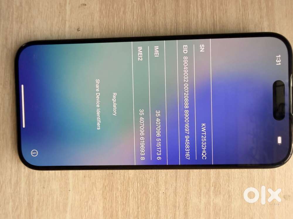 Iphone 15 pro 256gb Esim