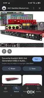 Focusrite 18i20 soundcard