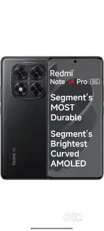 Note 14 Pro 2 month old I need many arjant