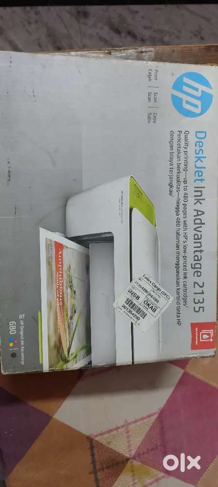 HP DeskJet Ink Advantage 2135 (Print, Scan, Copy) Good Condition