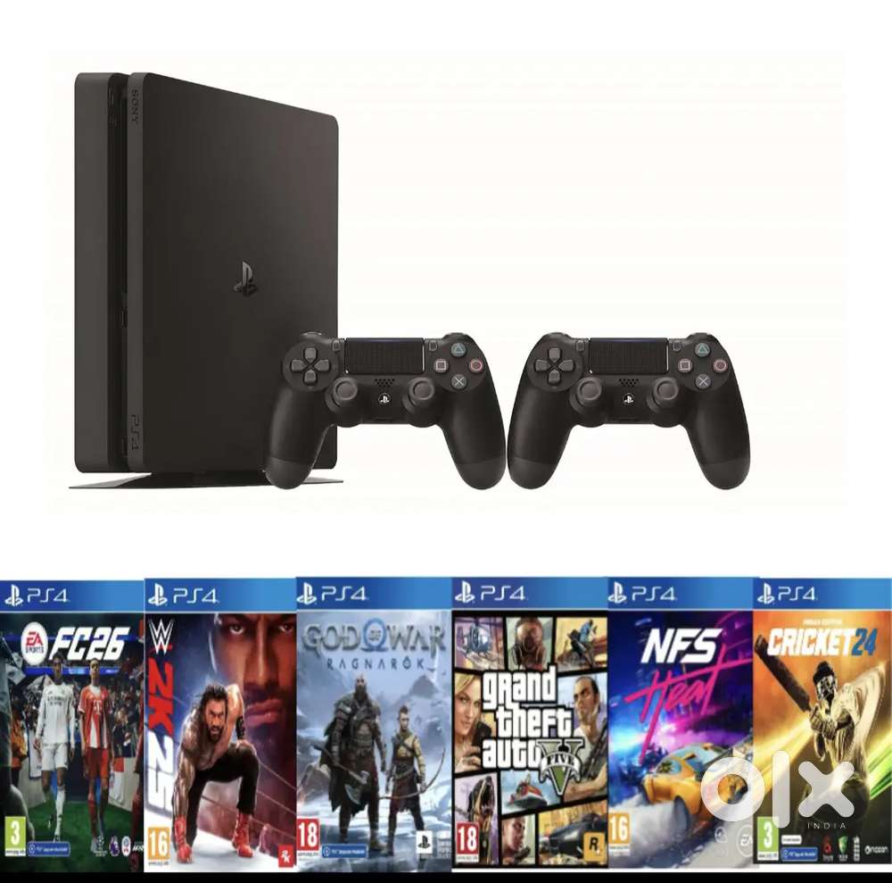 Rent PlayStation and X box  consoles with games