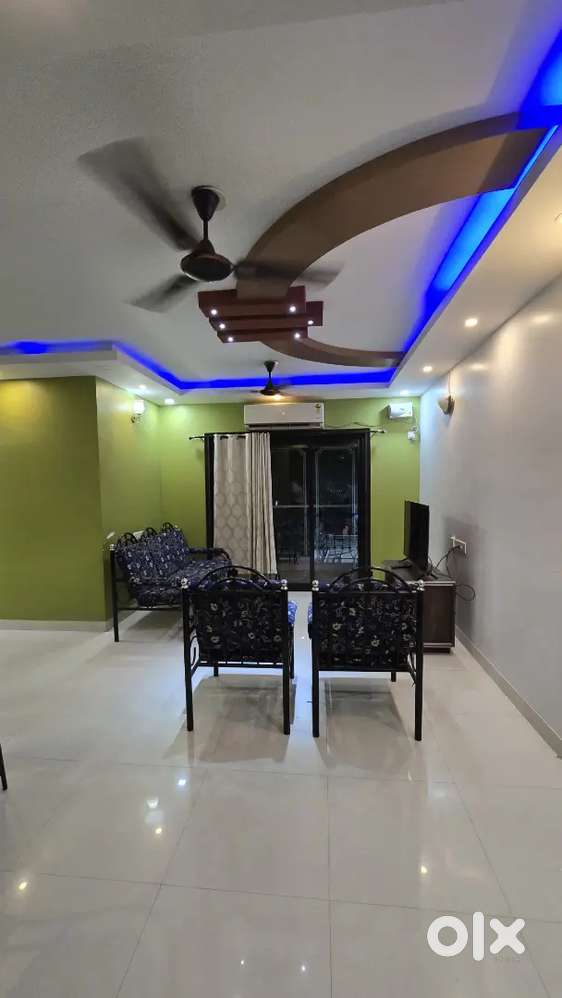 2 bhk fully furnished flat for rent in a gated complex @Porvorim