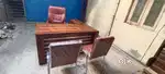 New L shape office Table with MD &amp; Visitors chaoir