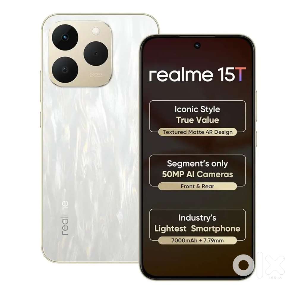 Realme 15T - iPhone Design Brand New