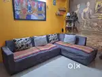 L shape sofa
