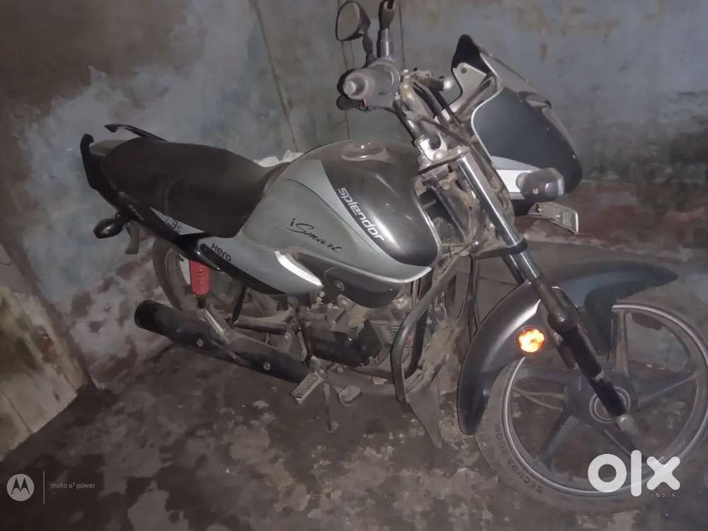 Hero i smart Gray colour Bike