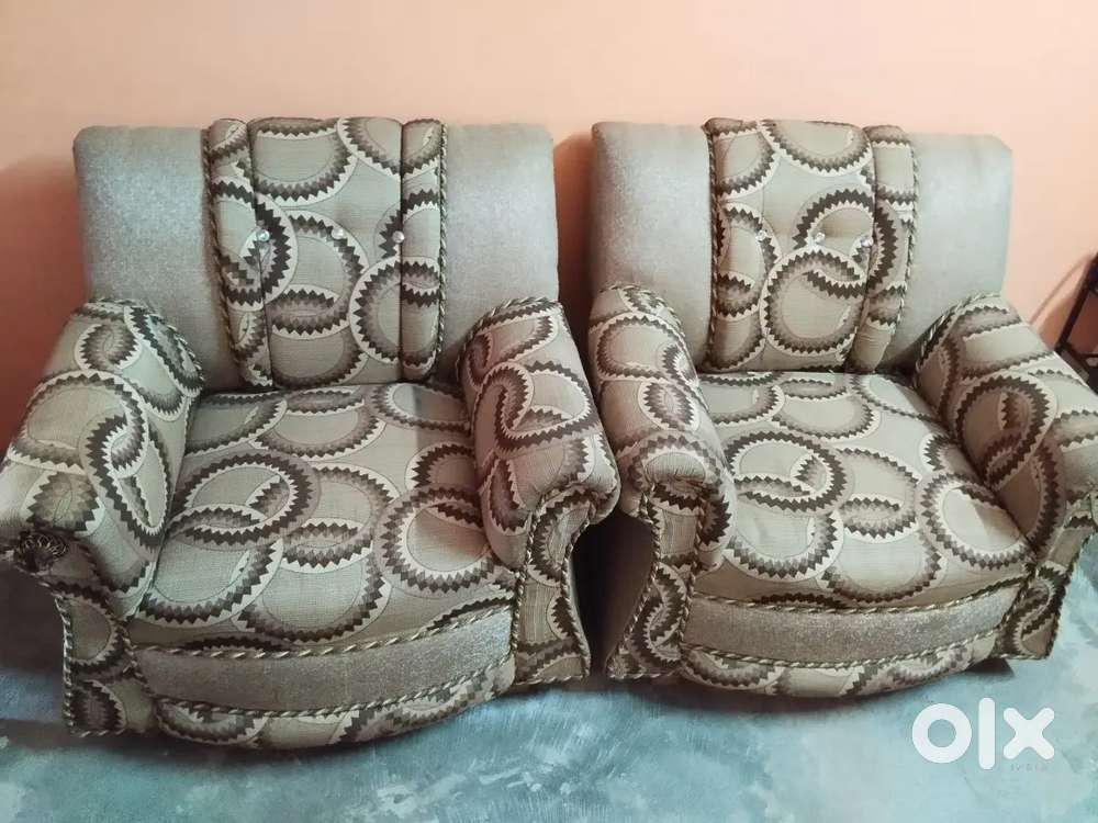Sofa set  brown colour