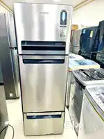 Whirlpool 3 door fridge with warranty