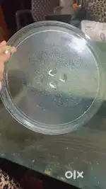 Microwave glass plate