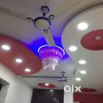 Pop fall ceiling 80 sft 60rft All type interior work