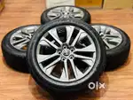 18” toyota innova hycross Zx oem  alloy wheels and goodyear tyres