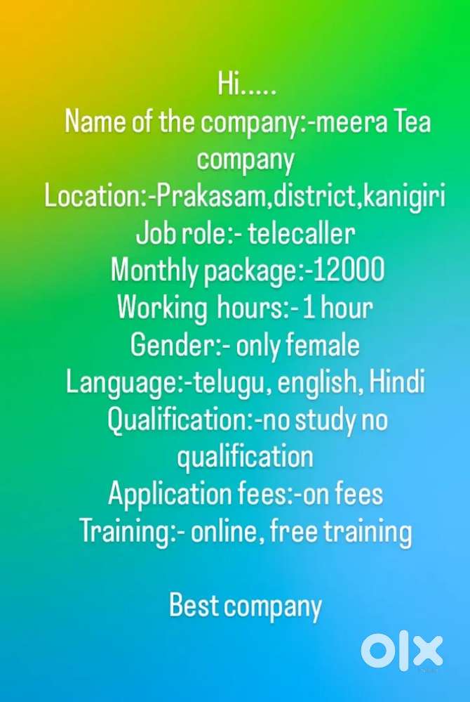 Meera Tea company prakash district kanigiri