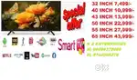 55 INCH SMART LED TV @ 27,999 /-