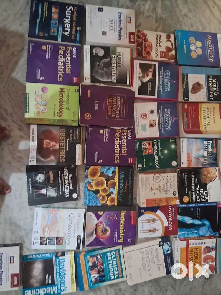 Second-hand MBBS books – Complete set, good condition, affordable