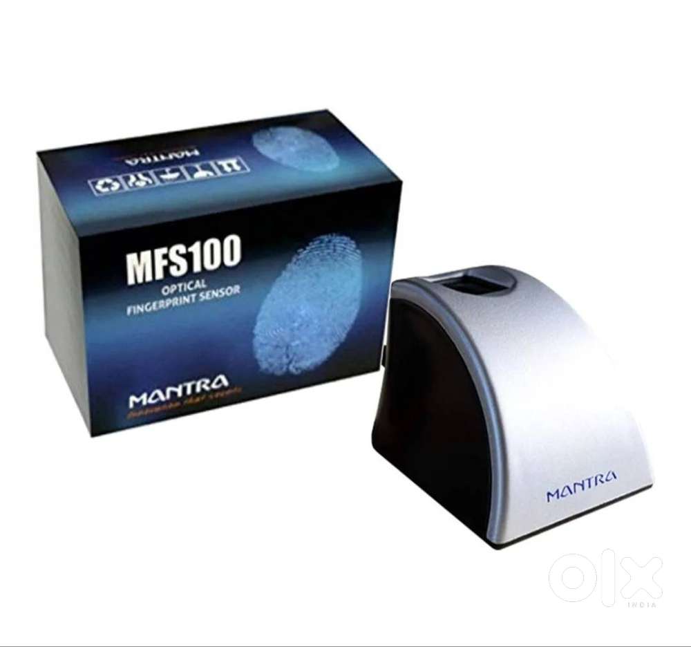 Mantra MFS100 Biometric Fingerprint Scanner ( Silver Black )