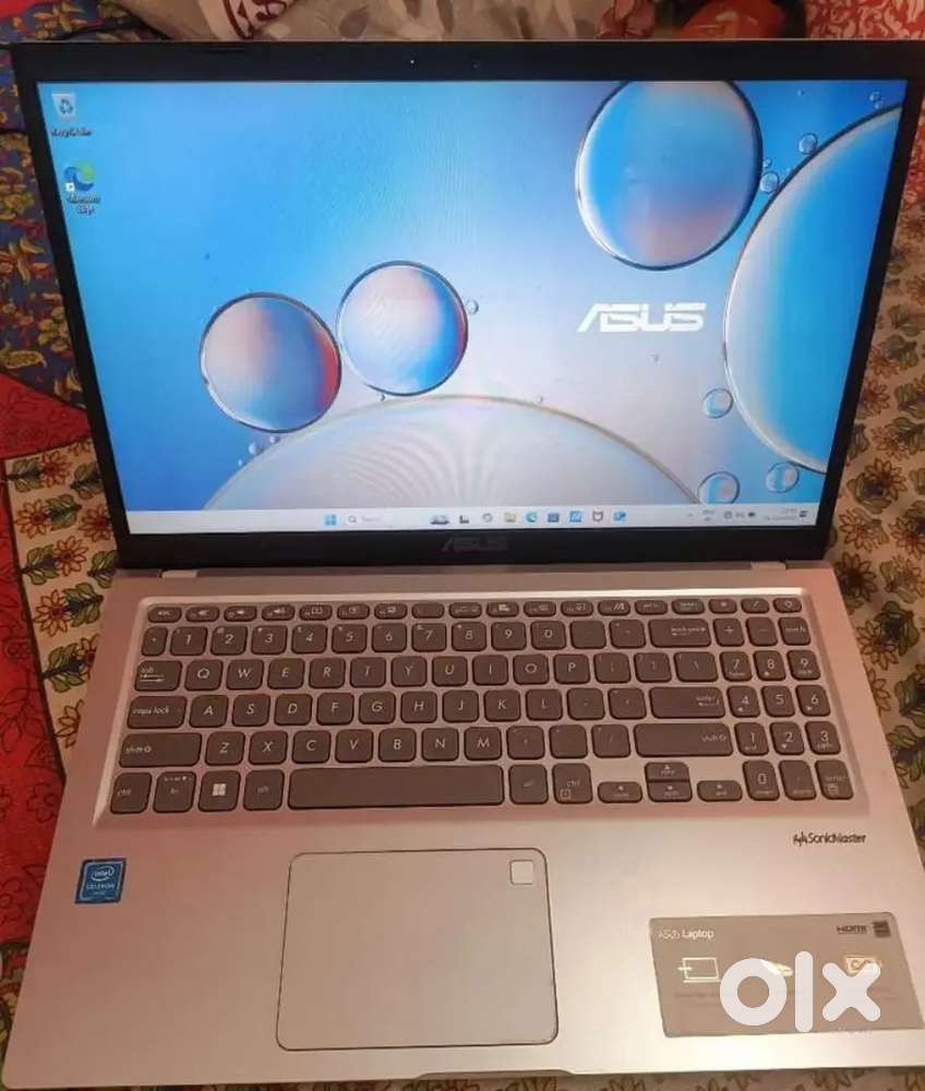 Asus vivobook 15 i3 11th gen 12gb ram /512gb nvme ssd .. fingerprint
