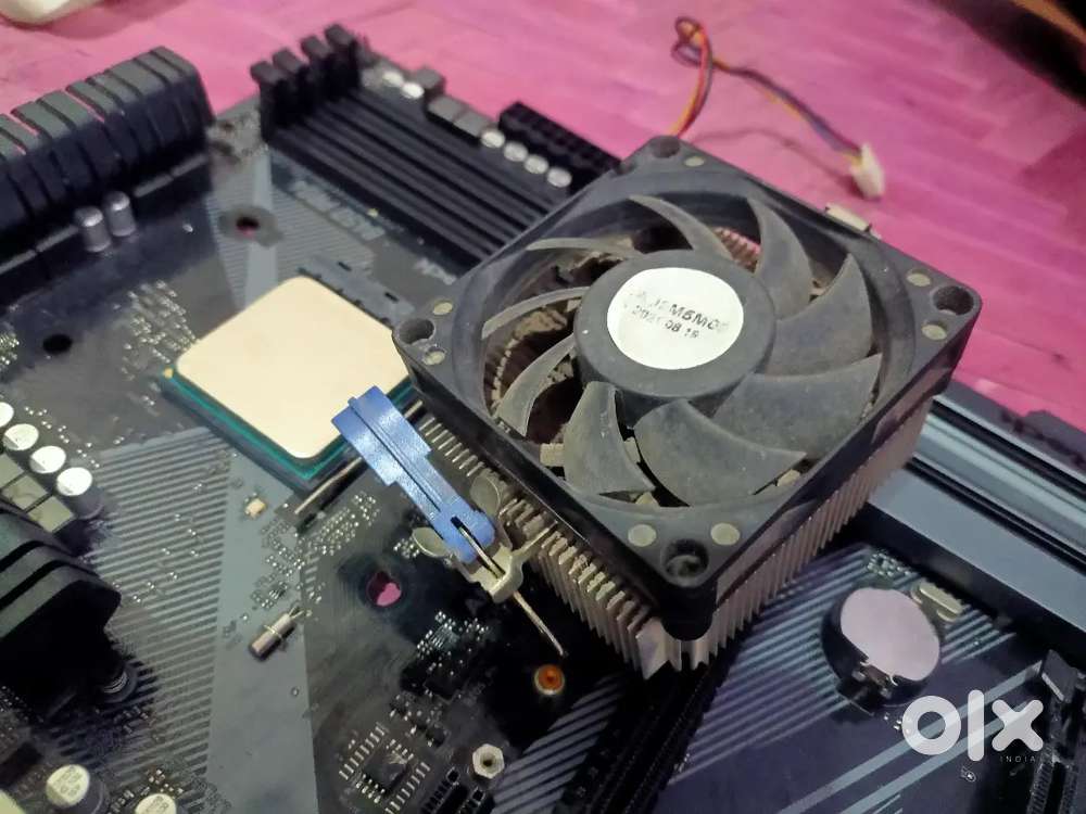 Amd athelon cpu with stock cooler fan