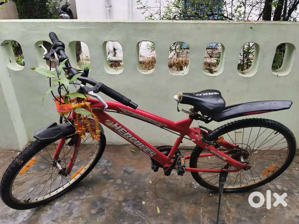 6 gear cycle hercules cursher cycle
