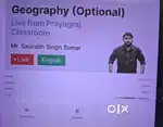 GEOGRAPHY OPTIONAL DRISTI IAS PRAYAGRAJ BY SAURABH SIR
